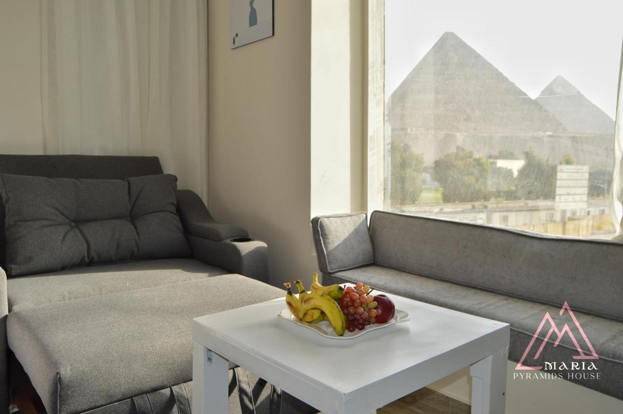 Отель Maria Pyramids House Kafrat al Jabal Экстерьер фото