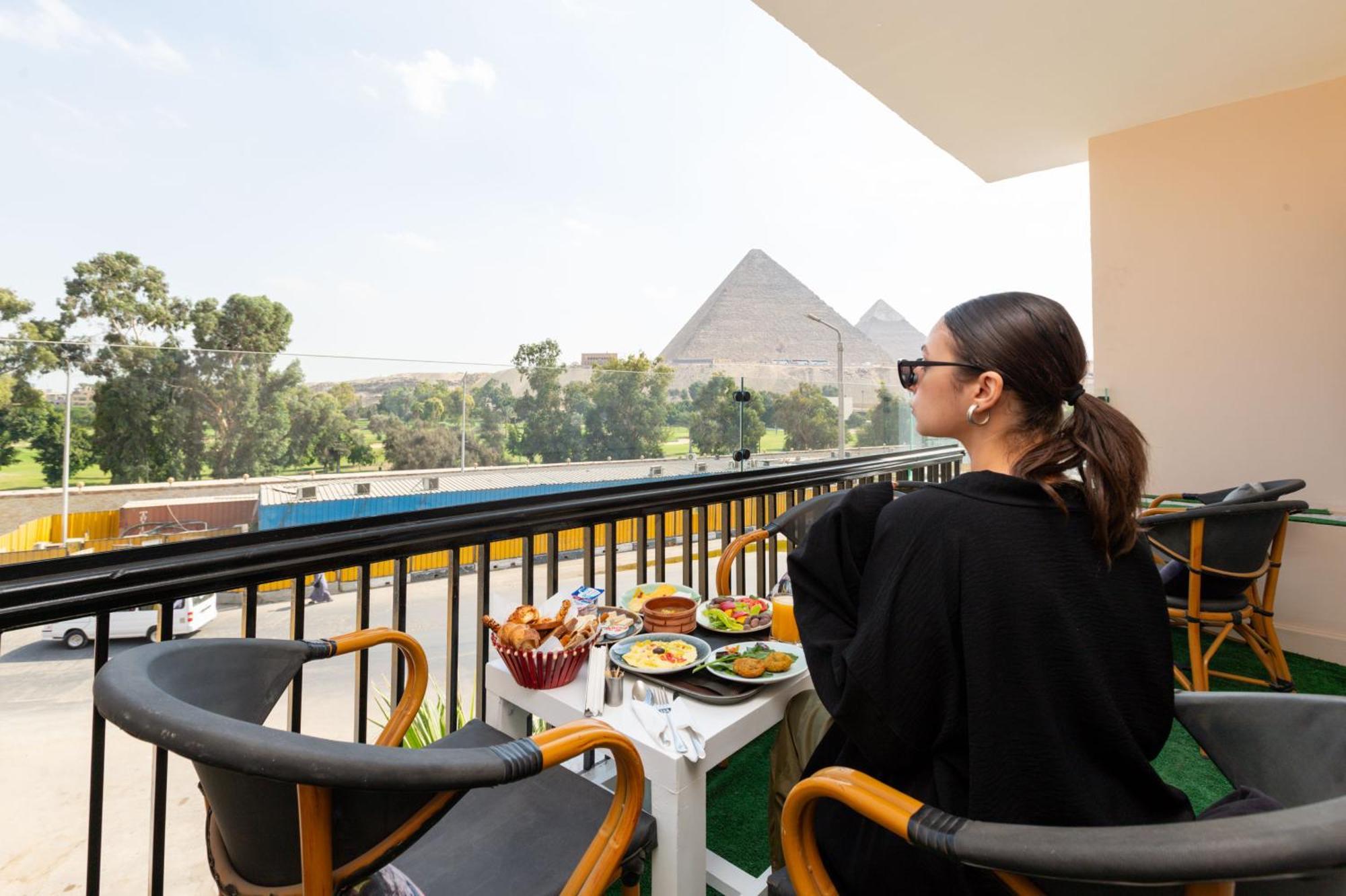 Отель Maria Pyramids House Kafrat al Jabal Экстерьер фото
