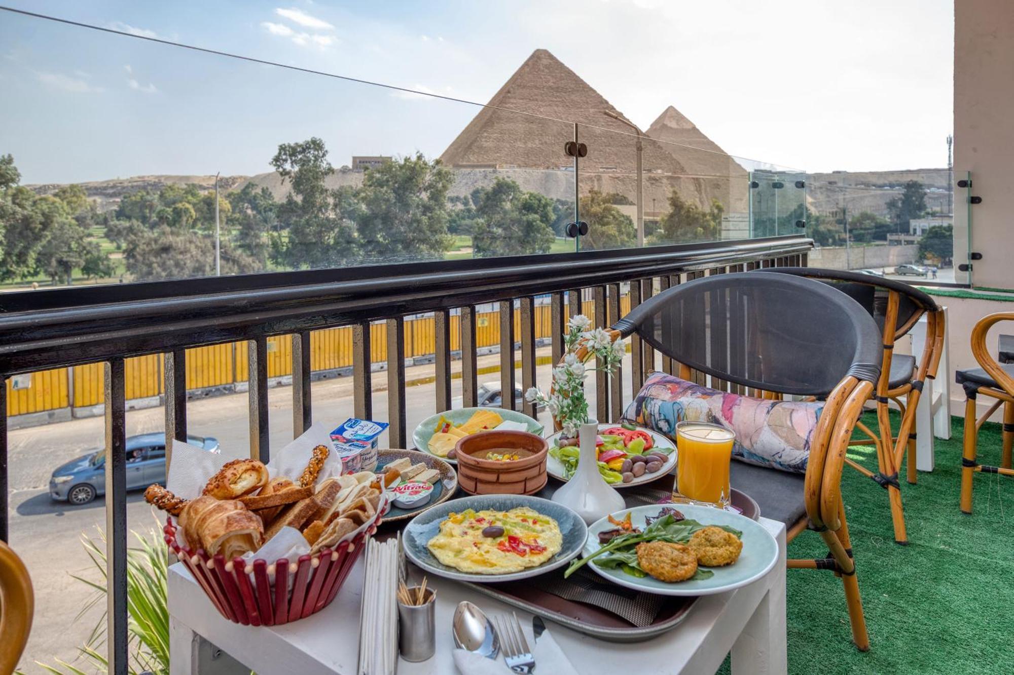 Отель Maria Pyramids House Kafrat al Jabal Экстерьер фото