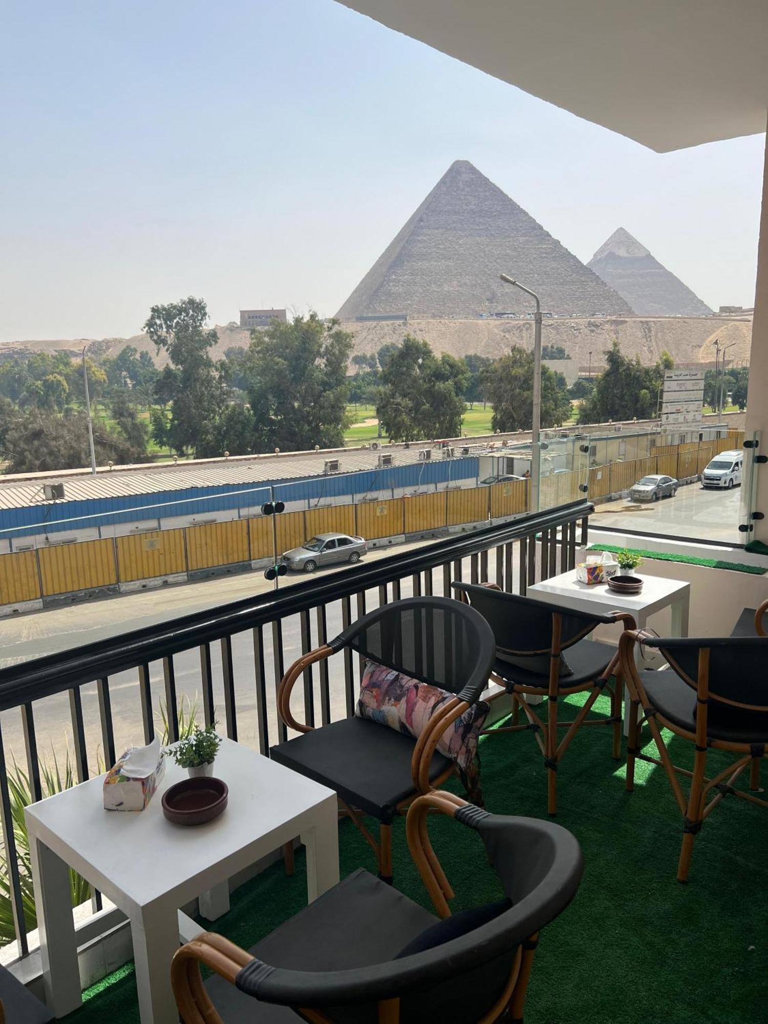 Отель Maria Pyramids House Kafrat al Jabal Экстерьер фото