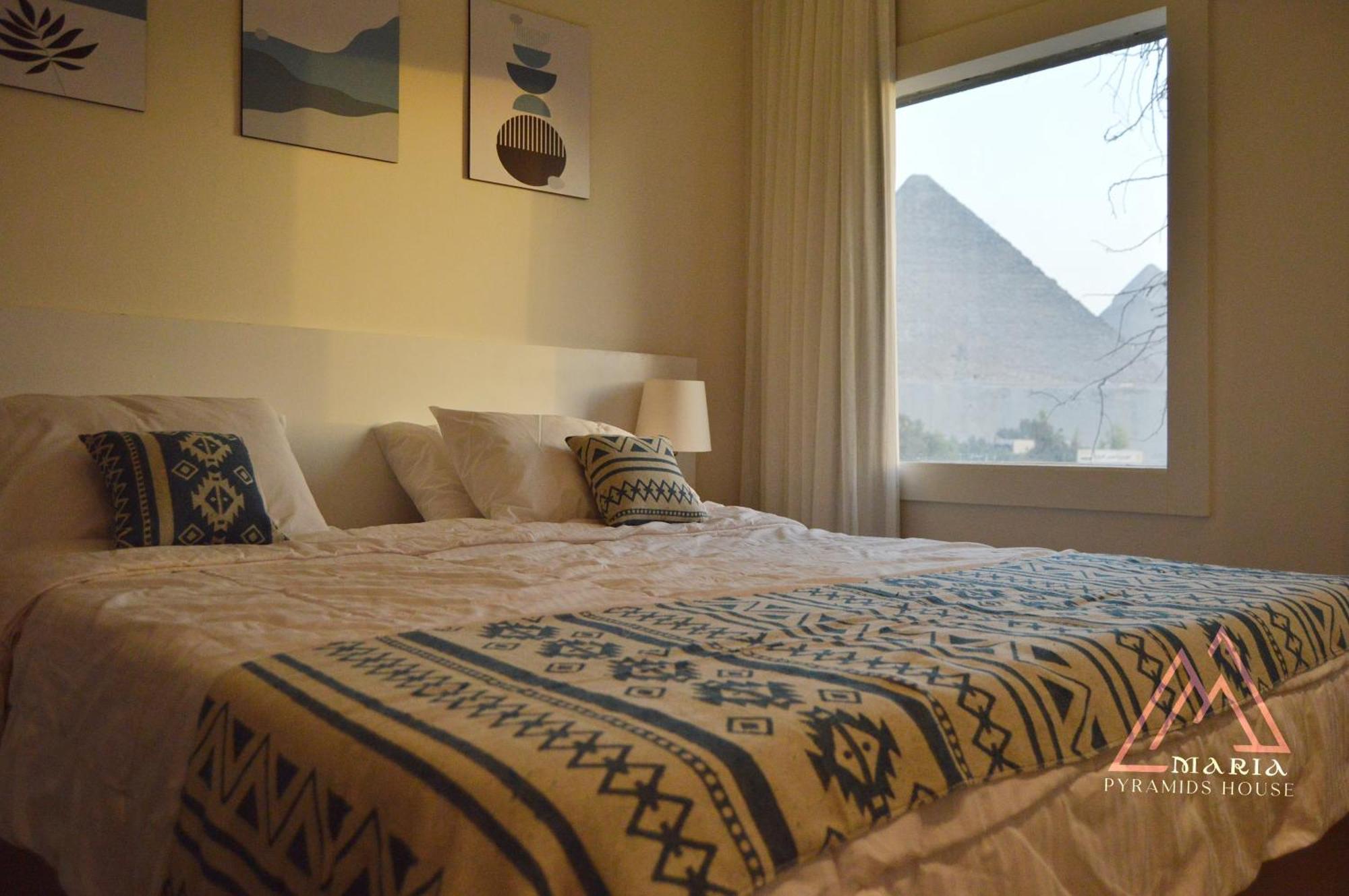 Отель Maria Pyramids House Kafrat al Jabal Экстерьер фото