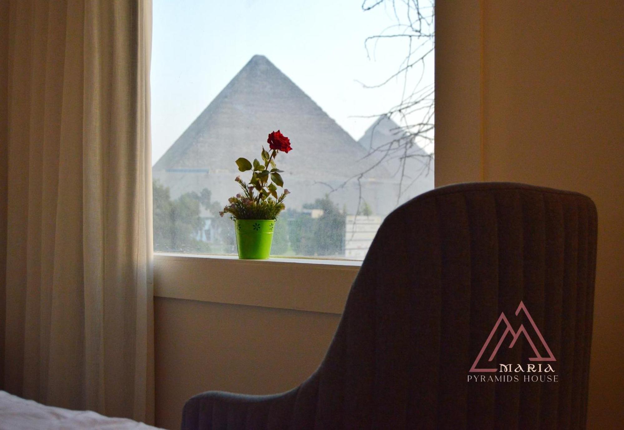 Отель Maria Pyramids House Kafrat al Jabal Экстерьер фото